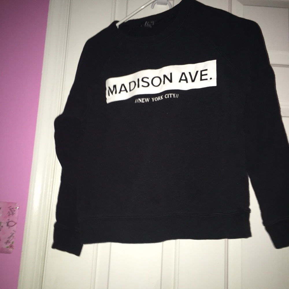Madison Avenue Graphic Sweatshirt